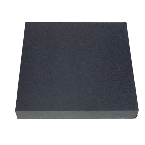 Pack of 5 - King StarBoard Black HDPE Sheet 2.5" x 2.5" x 3/8" Sea Polymar - Picture 2 of 15